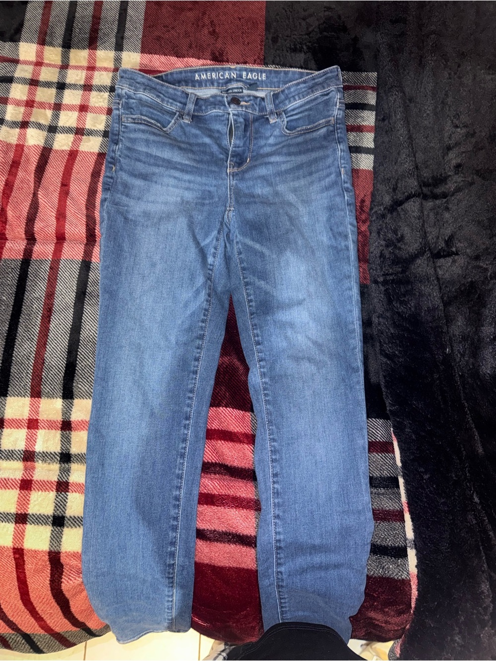 American Eagle Outfitters Women’s Light Blue Skinny Jeans